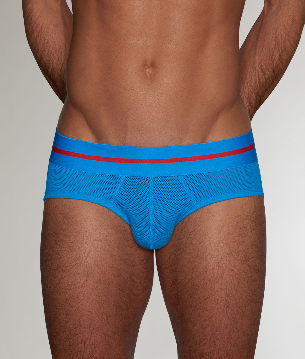 C-IN2 Scrimmage Low Rise Brief Brinley-blue