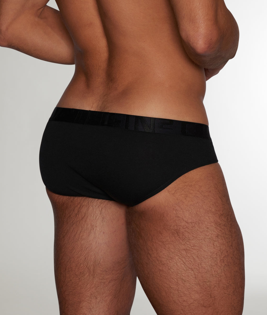 C-IN2 Prime Low Rise Brief Black