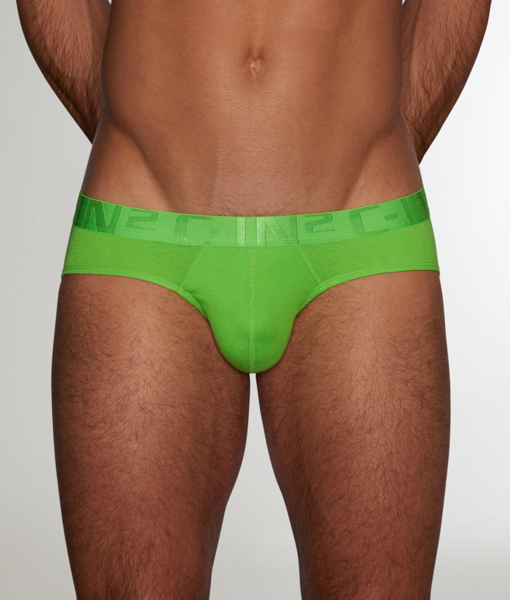 C-IN2 Prime Low Rise Brief Garo-green
