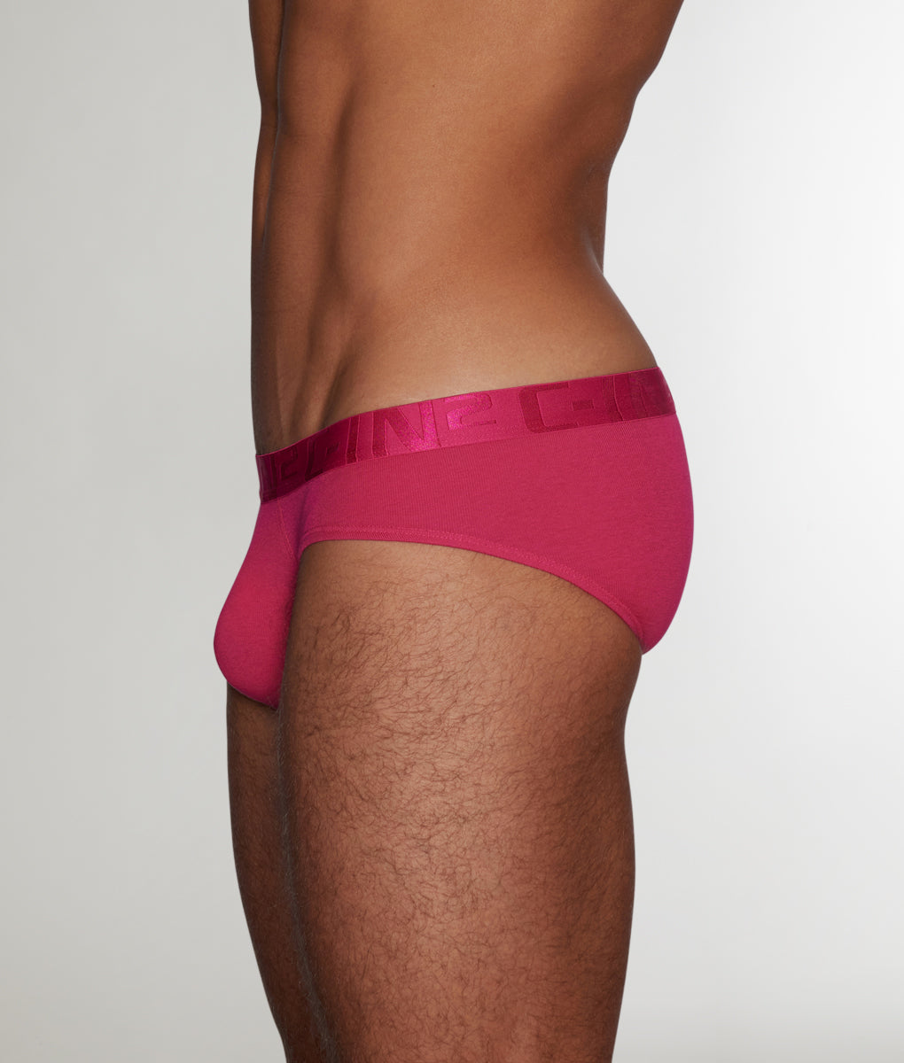 C-IN2 Prime Low Rise Brief Pelton-pink