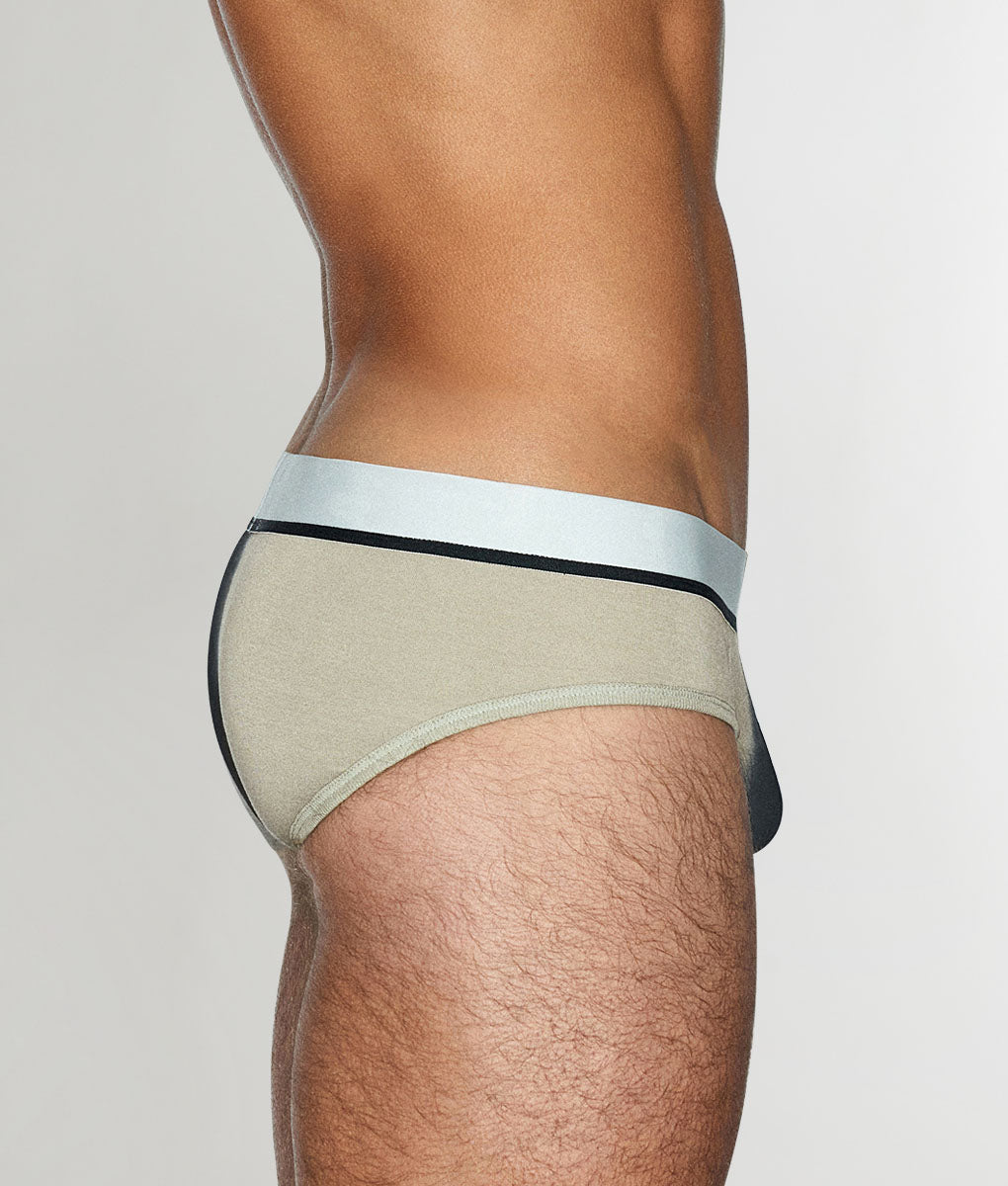 C-IN2 Dip Dye Low Rise Brief Sandstone-beige