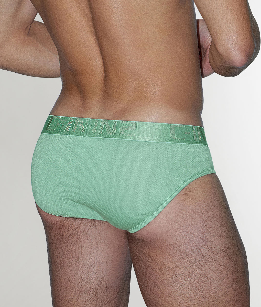 C-IN2 Flex Low Rise Brief Sage-green