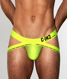 C-IN2 Super Bright Neon Jockstrap Neon-yellow