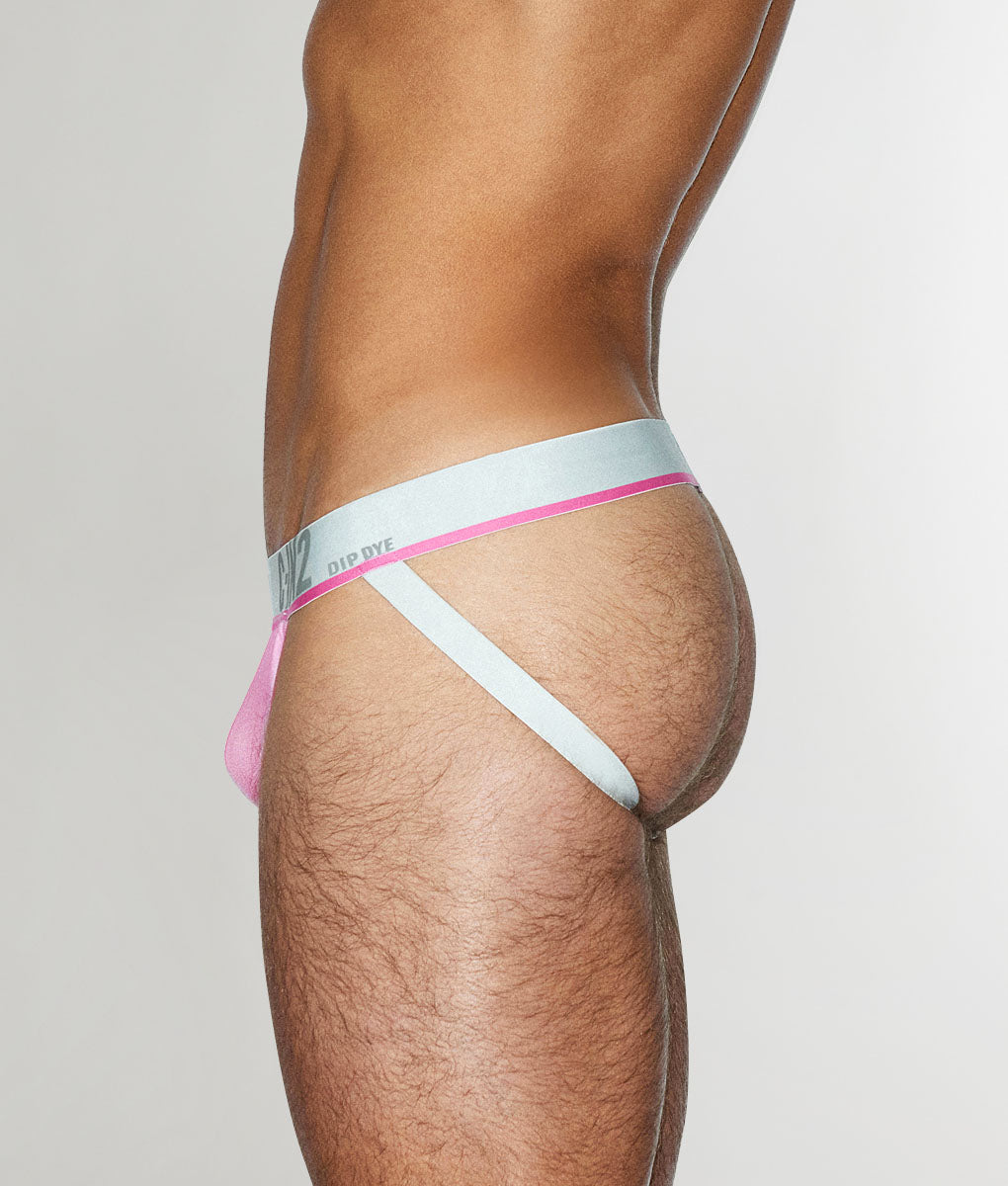 C-IN2 Dip Dye Jockstrap Peony-pink