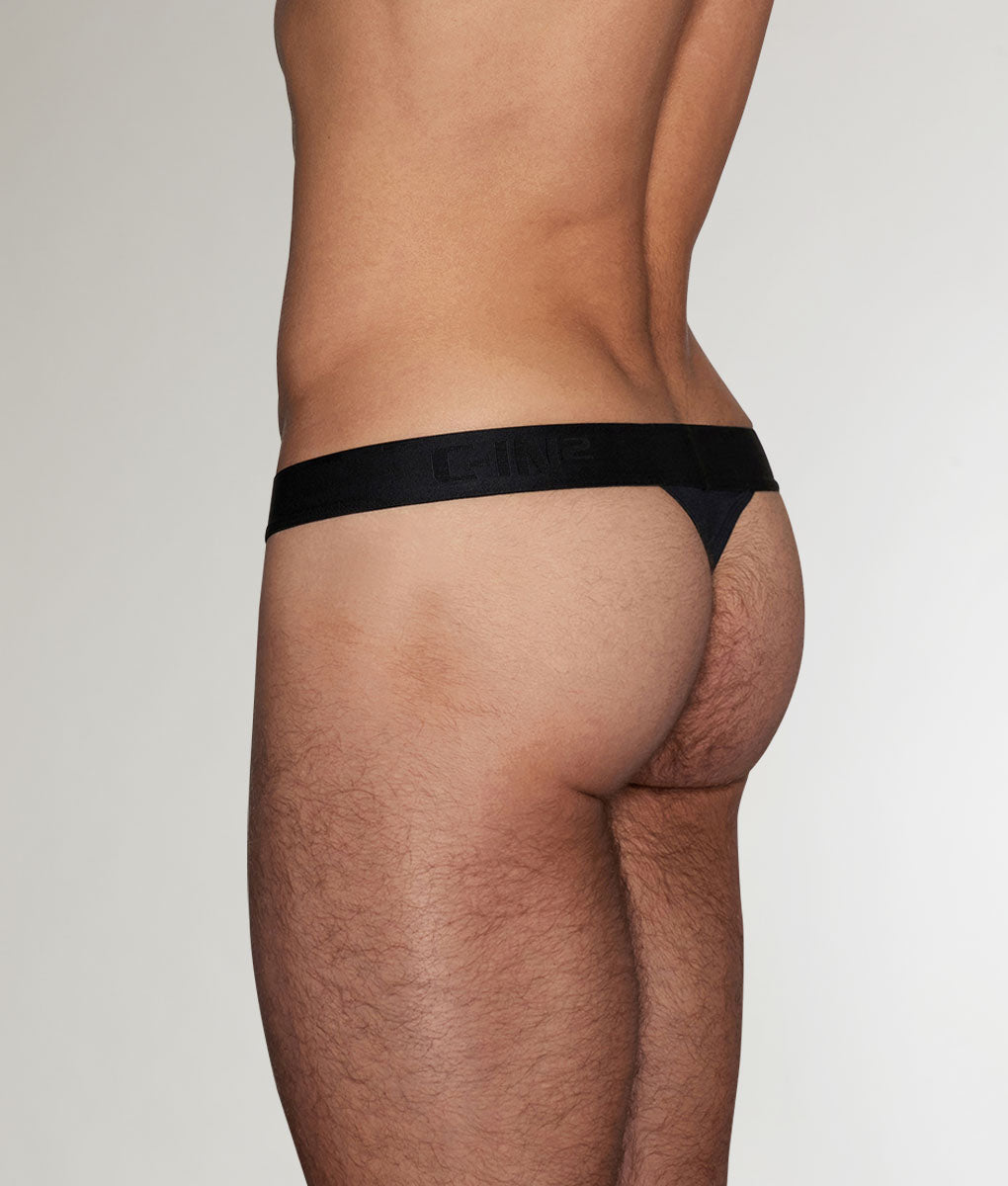 C-IN2 Minimal Thong Black