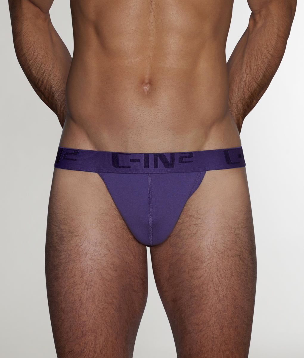 C-IN2 Core Low Rise Thong Patrick-purple