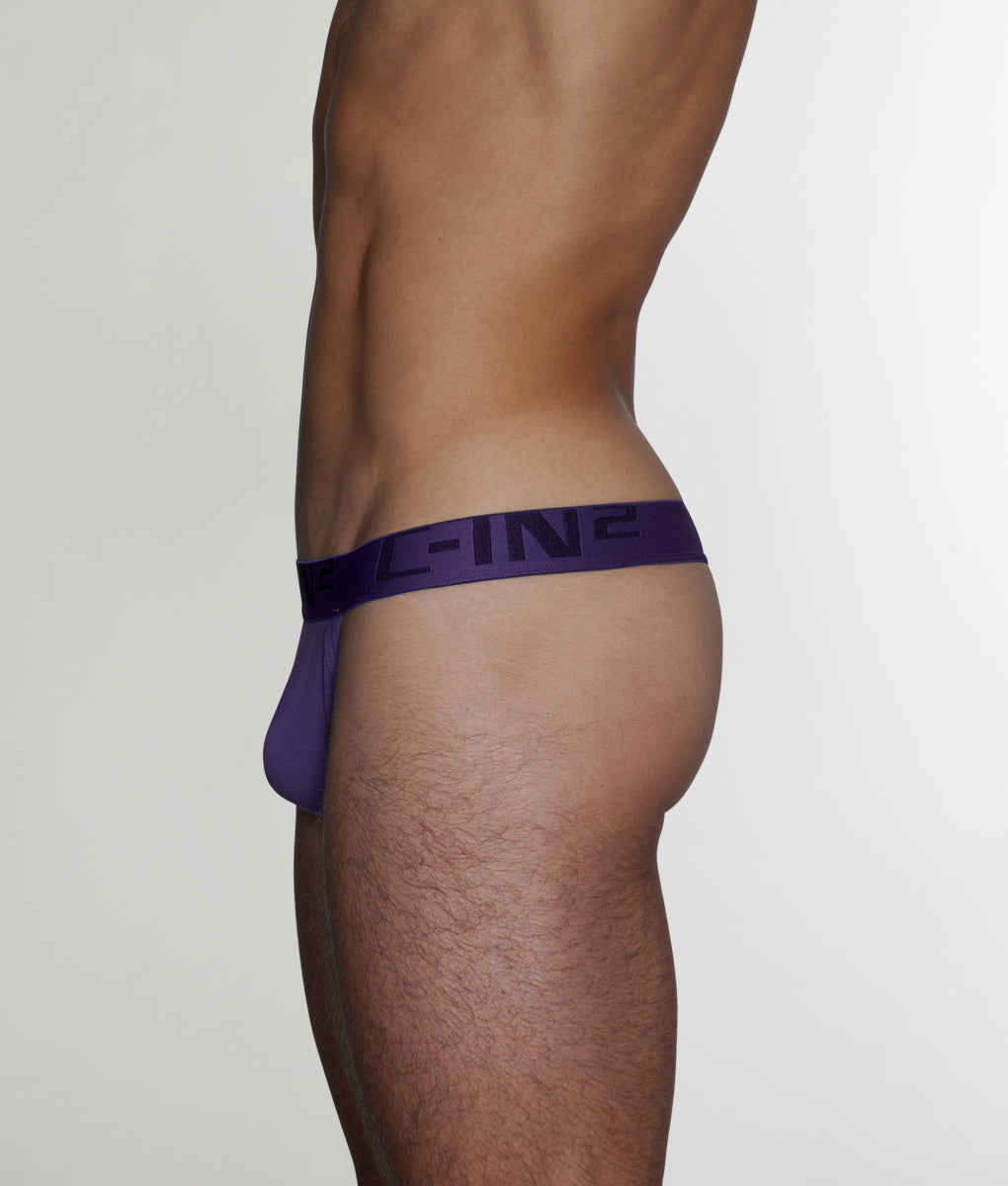 C-IN2 Core Low Rise Thong Patrick-purple