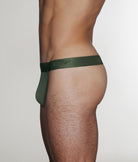 C-IN2 Active Low Rise Thong Olan-olive