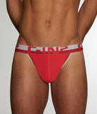 C-IN2 Mesh Thong Randall-red
