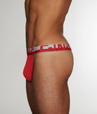 C-IN2 Mesh Thong Randall-red