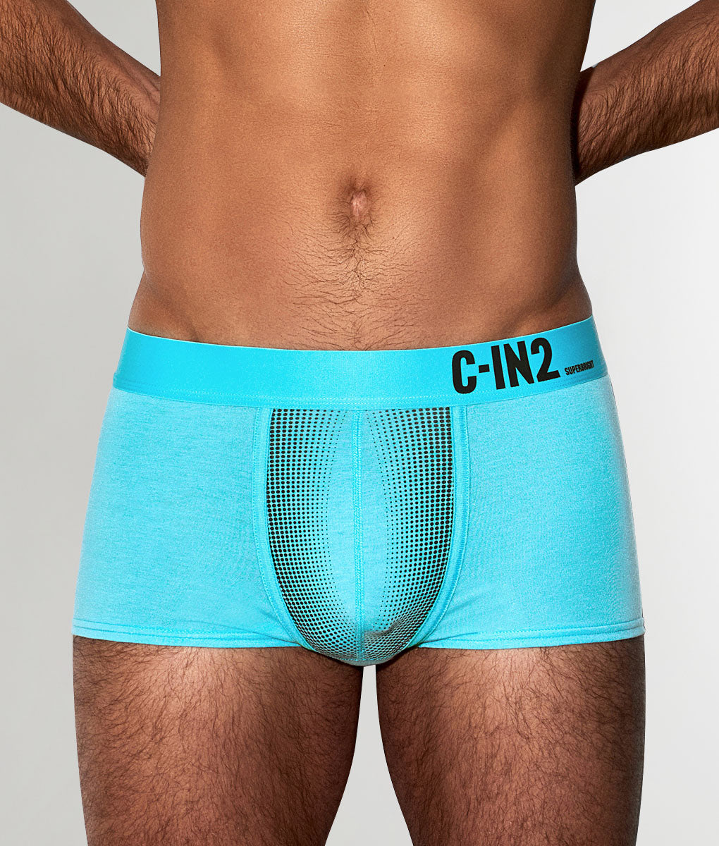 C-IN2 Super Bright Low Rise Neon Trunk Neon-blue