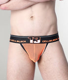 Cellblock13 Chain Reaction Jockstrap Orange