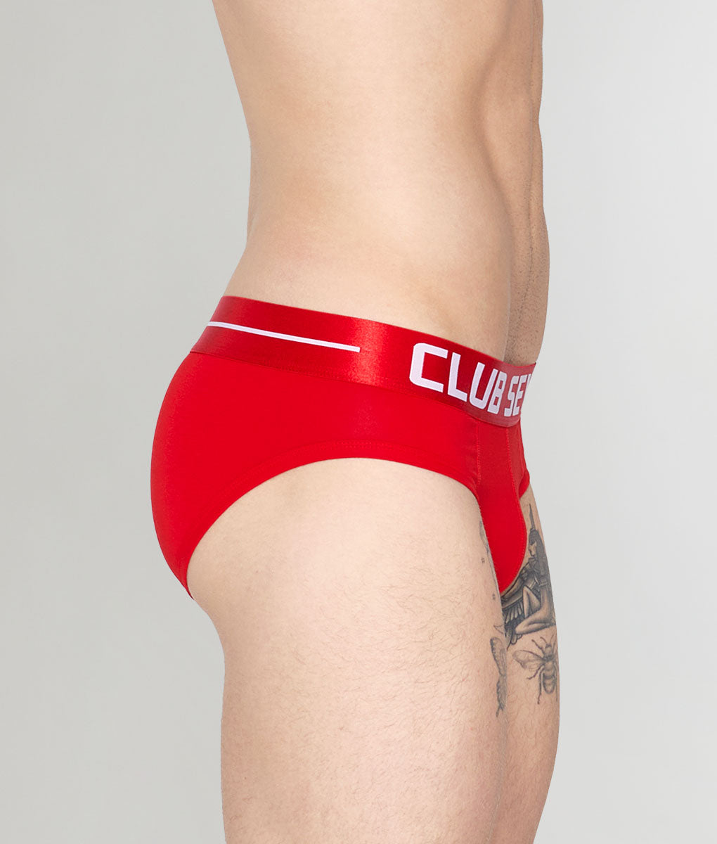 Club Seven Limited Edition Red Brief Red