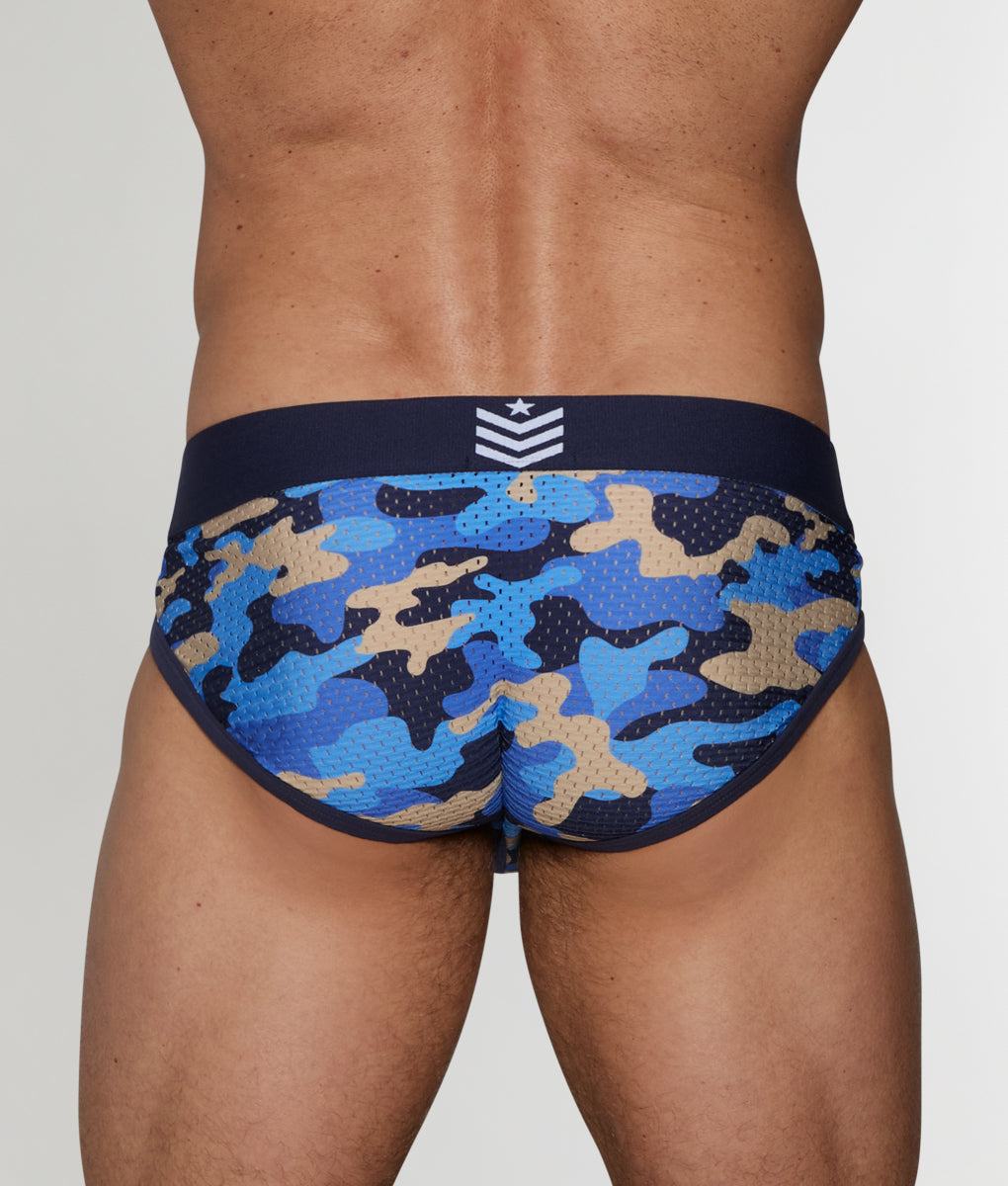 CODE 22 Army Brief CODE 22 Army Brief Petrol-camo-blue