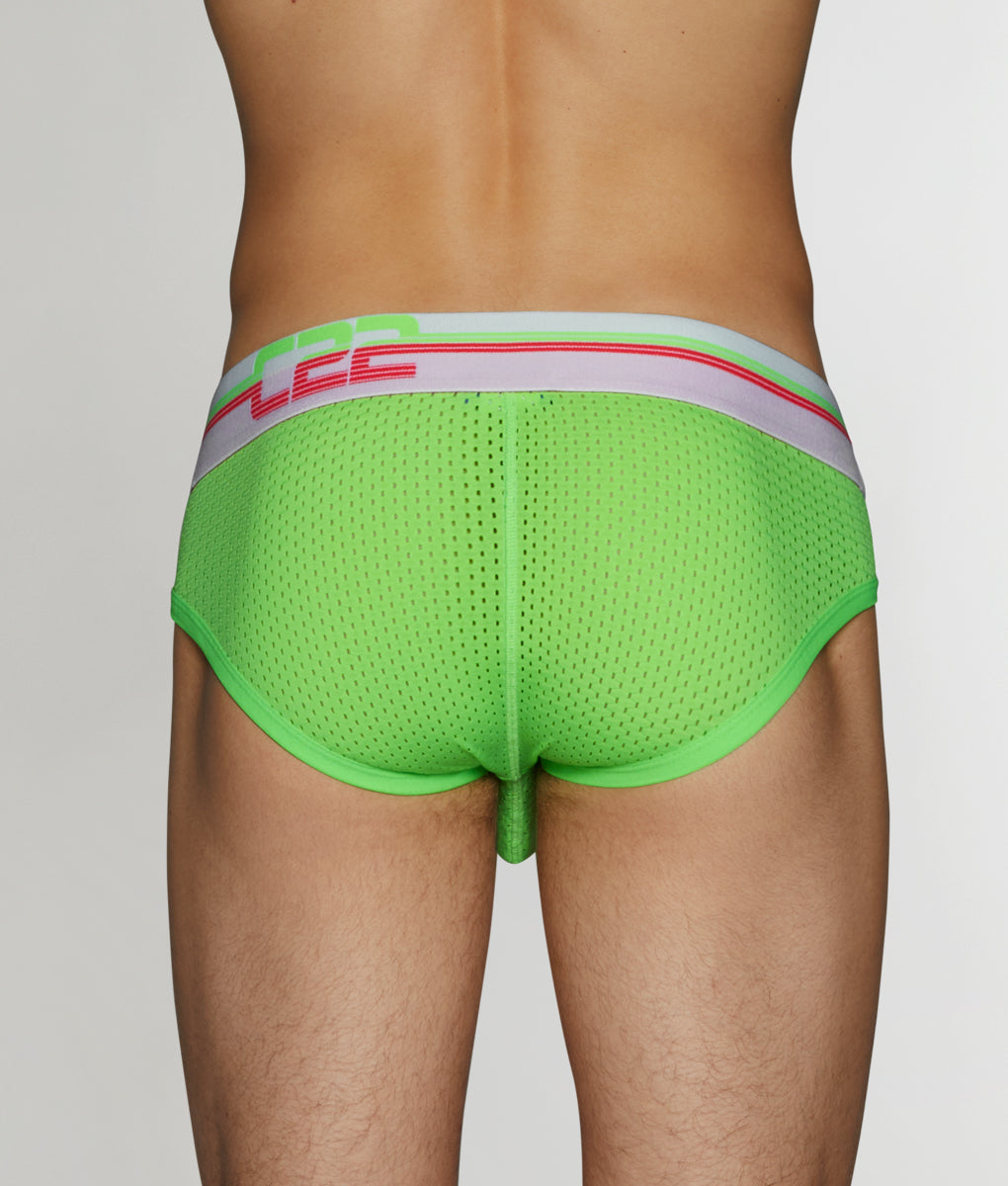 CODE 22 Neon Mesh Brief CODE 22 Neon Mesh Brief Lime