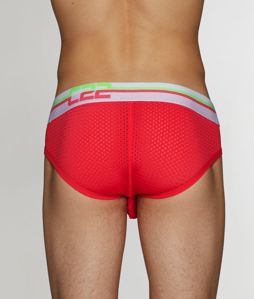 CODE 22 Neon Mesh Brief CODE 22 Neon Mesh Brief Pink