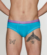 CODE 22 Bright Mesh Brief CODE 22 Bright Mesh Brief Turquoise