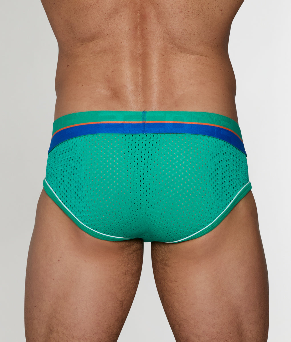 CODE 22 Bright Mesh Brief CODE 22 Bright Mesh Brief Green