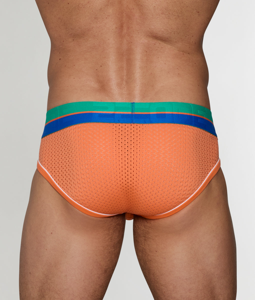 CODE 22 Bright Mesh Brief CODE 22 Bright Mesh Brief Orange