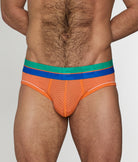 CODE 22 Bright Mesh Brief CODE 22 Bright Mesh Brief Orange