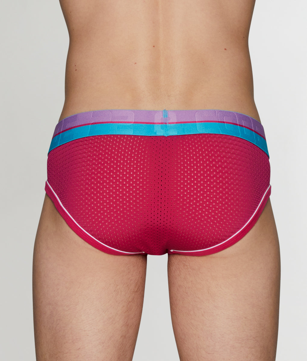 CODE 22 Bright Mesh Brief CODE 22 Bright Mesh Brief Pink