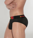CODE 22 Pride Mesh Brief CODE 22 Pride Mesh Brief Solid-black