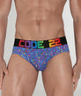 CODE 22 Pride Mesh Brief CODE 22 Pride Mesh Brief Blue-pattern