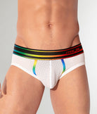 CODE 22 Pride 26 Brief White