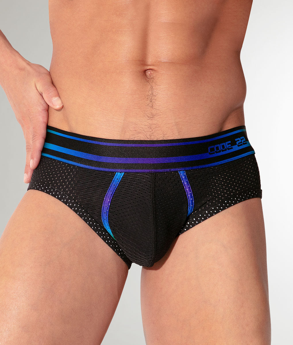 CODE 22 Pride 26 Brief Black
