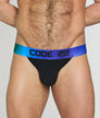 CODE 22 Pride Mesh Jockstrap Black