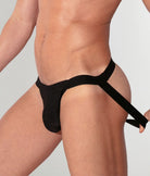 Code 22 Zebra Jockstrap Black