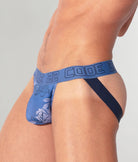 Code 22 Bouquet Jockstrap Blue