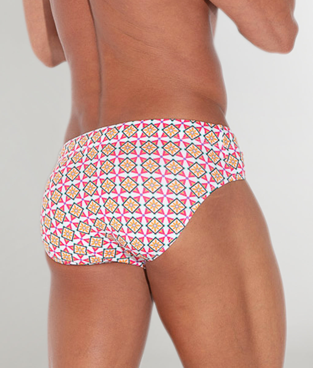CODE 22 Mojacar Swim Brief Orange