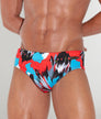 CODE 22 LLanes Swim Brief Coral