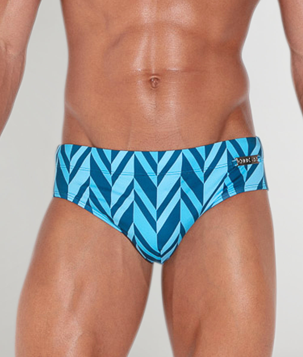 CODE 22 Cadaques Swim Brief Aqua