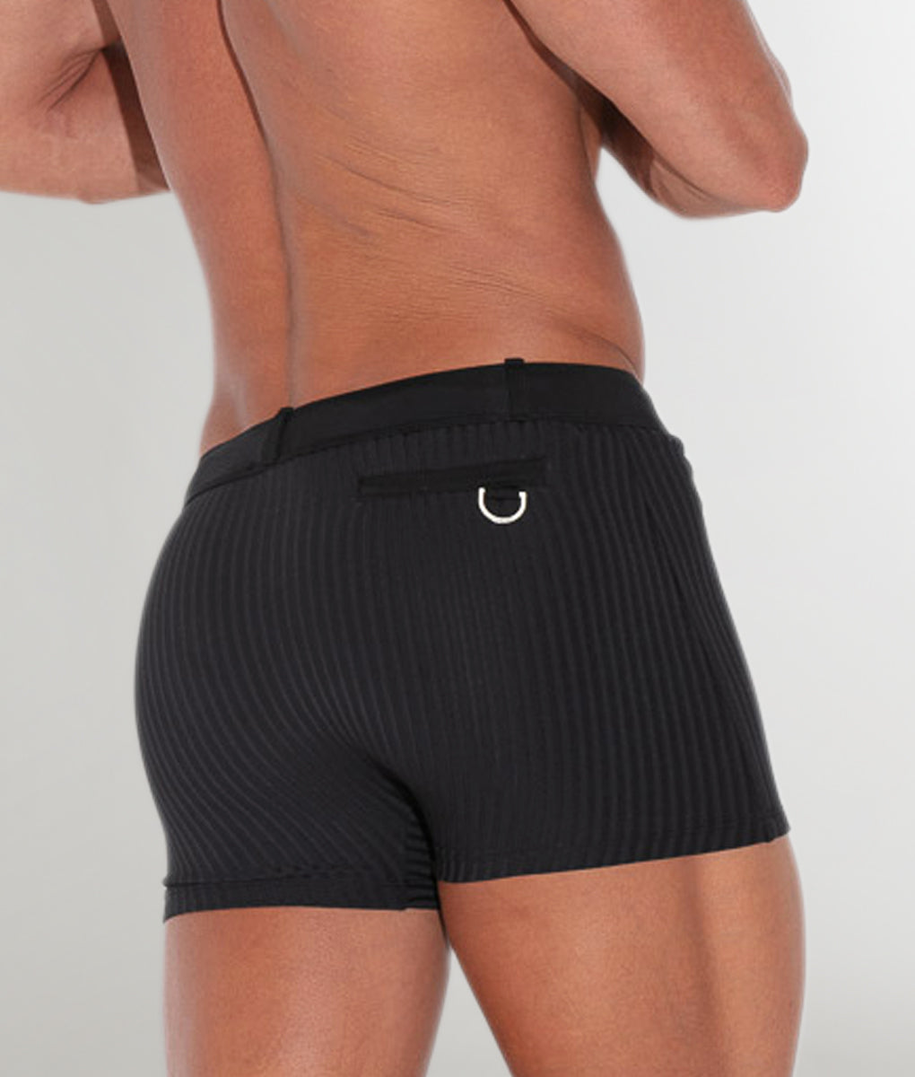CODE 22 Sitges Swim Trunk Black