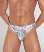 CODE 22 Mesh Bay Thong Powder-blue