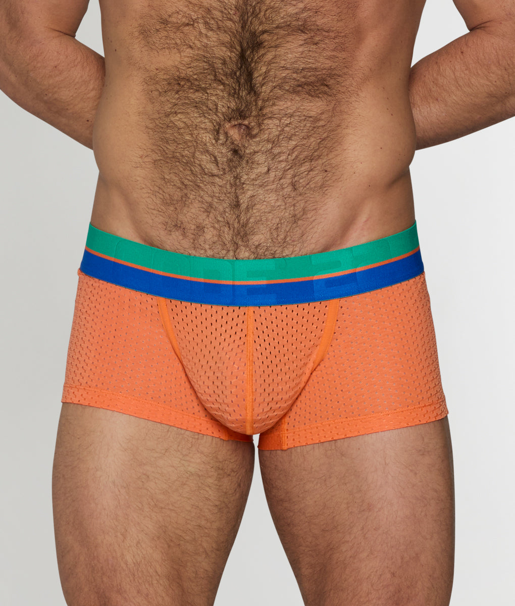 CODE 22 Bright Mesh Trunk CODE 22 Bright Mesh Trunk Orange