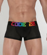 CODE 22 Pride Mesh Trunk CODE 22 Pride Mesh Trunk Solid-black