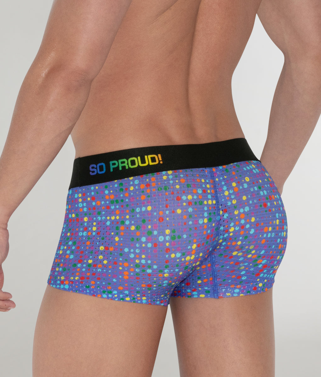 CODE 22 Pride Mesh Trunk CODE 22 Pride Mesh Trunk Blue-pattern