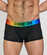 CODE 22 Pride Mesh Trunk Black