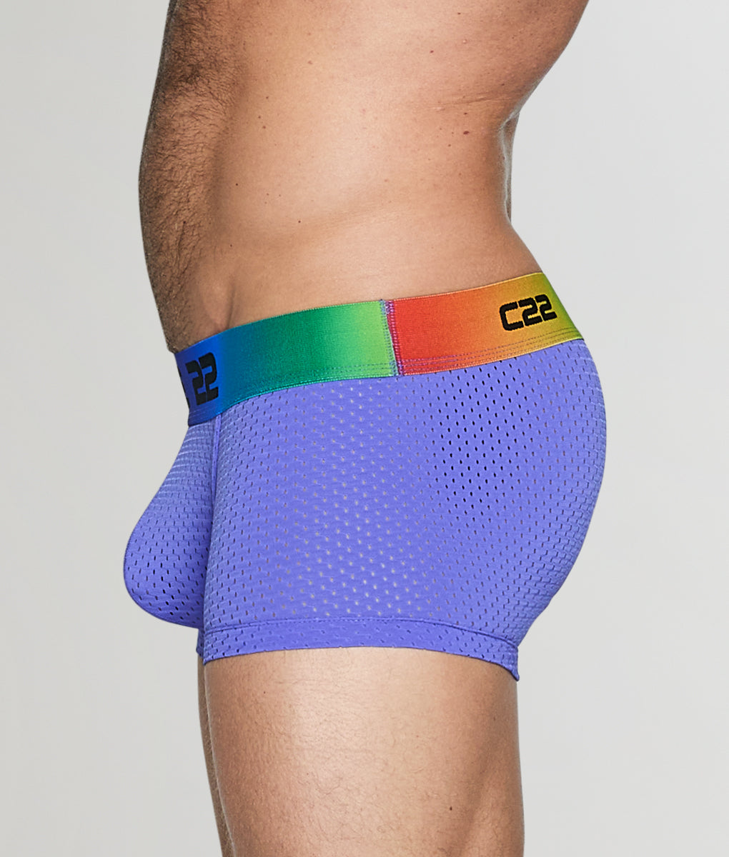CODE 22 Pride Mesh Trunk Grape