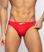 ES Collection Pique Swim Brief Red