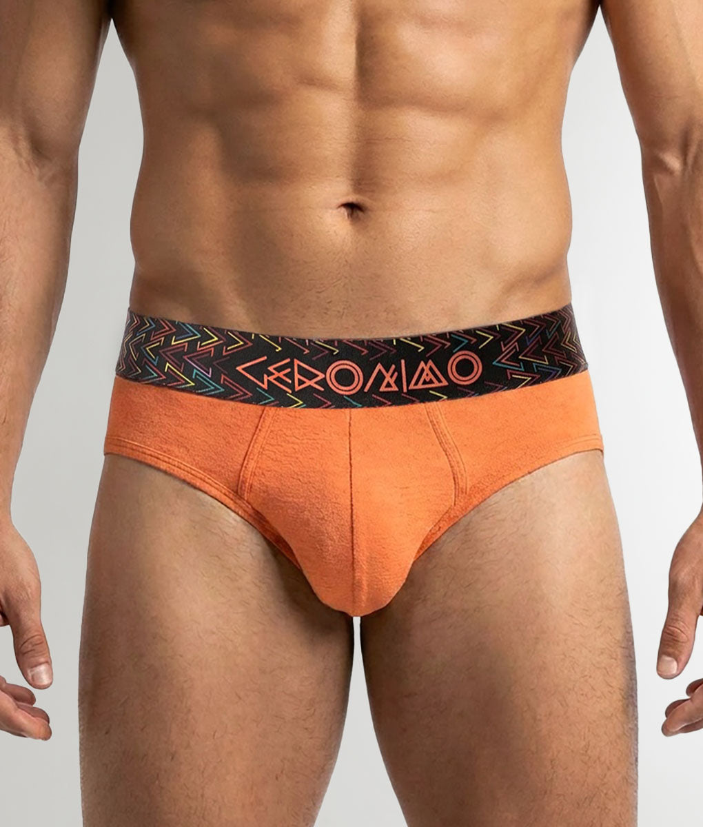 Geronimo Vibe Brief Orange