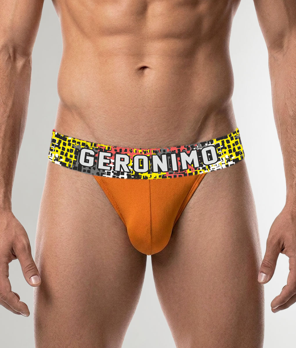 Geronimo Prism Jockstrap Orange