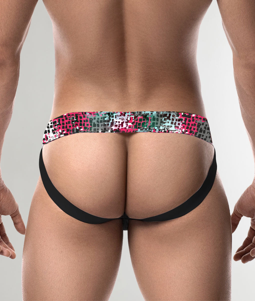 Geronimo Prism Jockstrap White