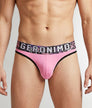Geronimo Prism Thong Pink - men's cotton modal thong underwear, front view