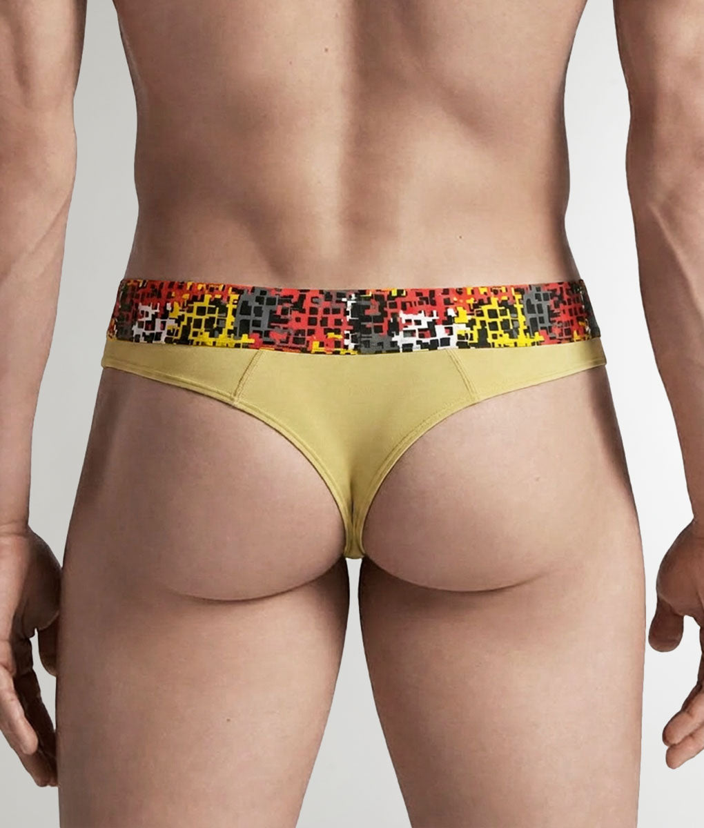 Geronimo Prism Thong Yellow