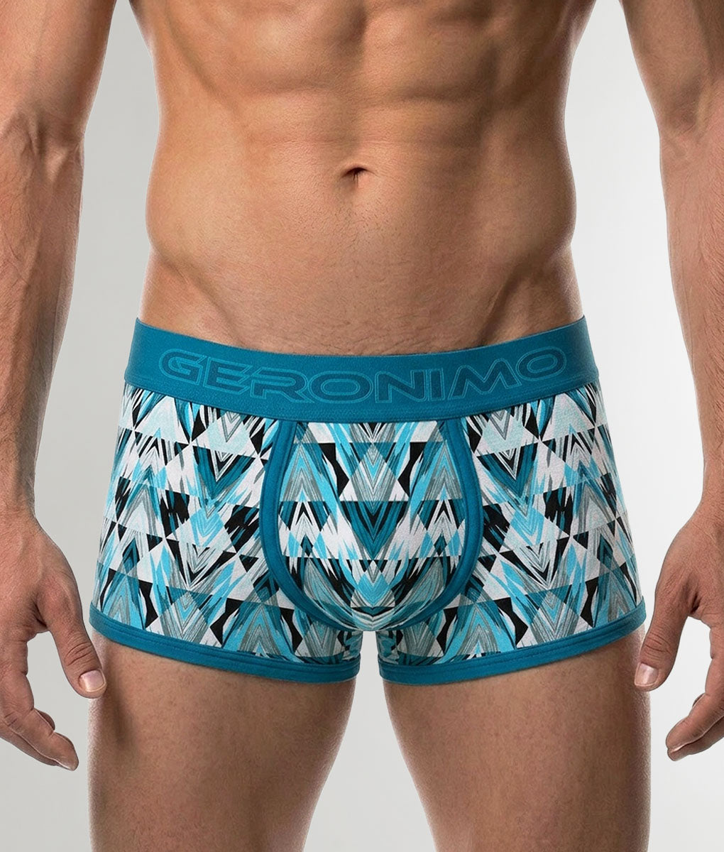 Geronimo Modern Mosaic Trunk Turquoise