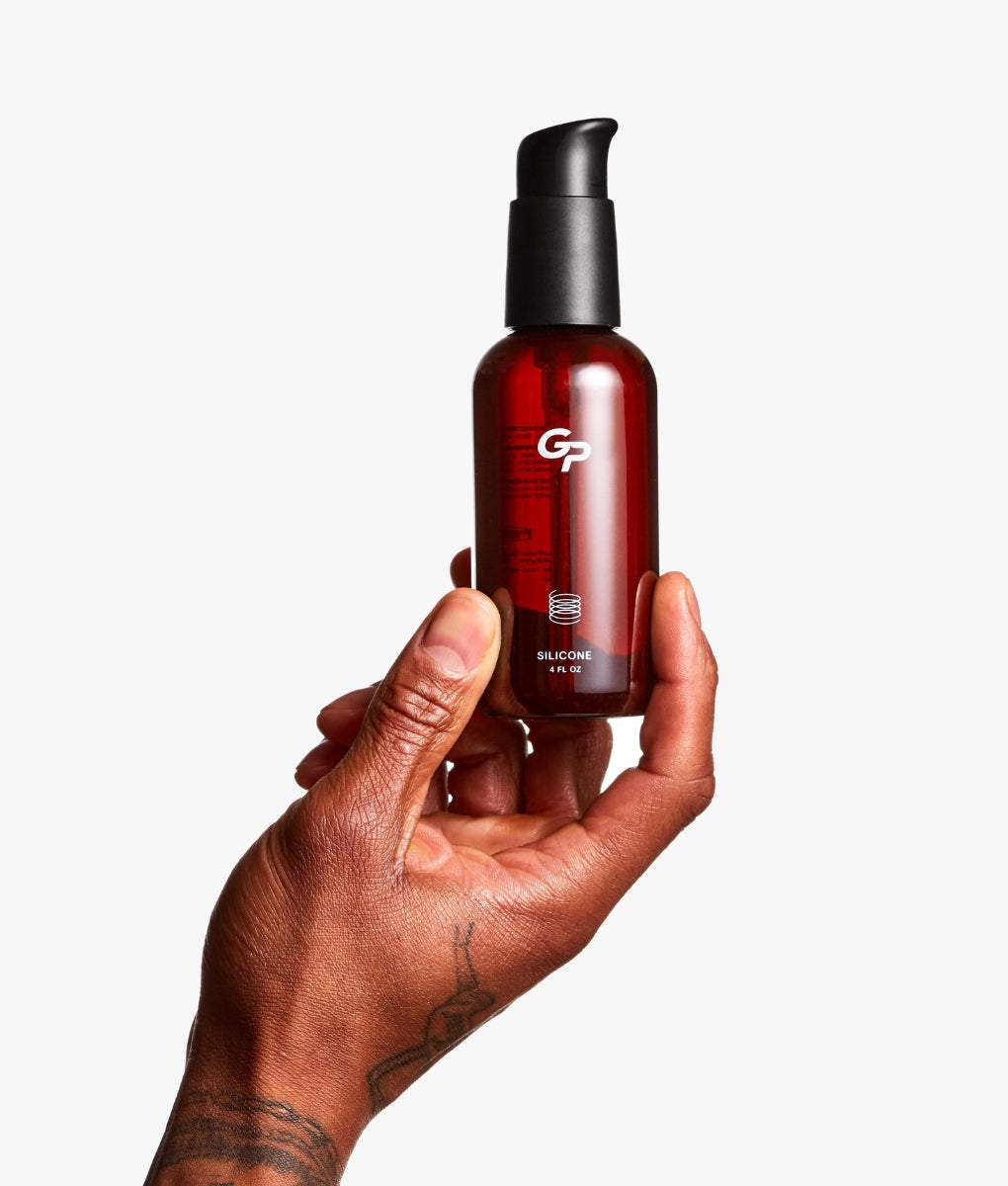 Goodparts Silicone Lube — ingredient list and directions, back label view